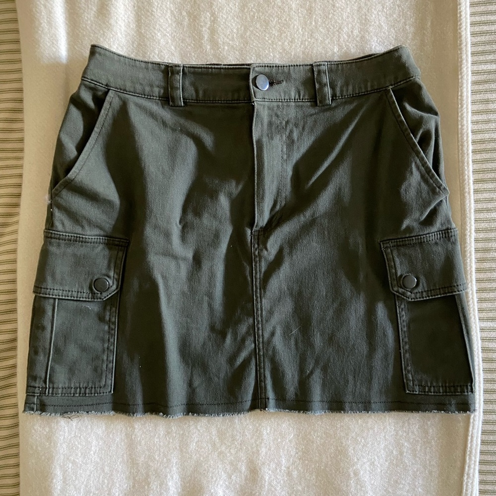 Cargo Mini Skirt
